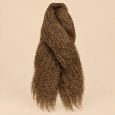 Jumbo Braid 100% Kanekalon BraidOrDie, kleur 10, beige achtergrond