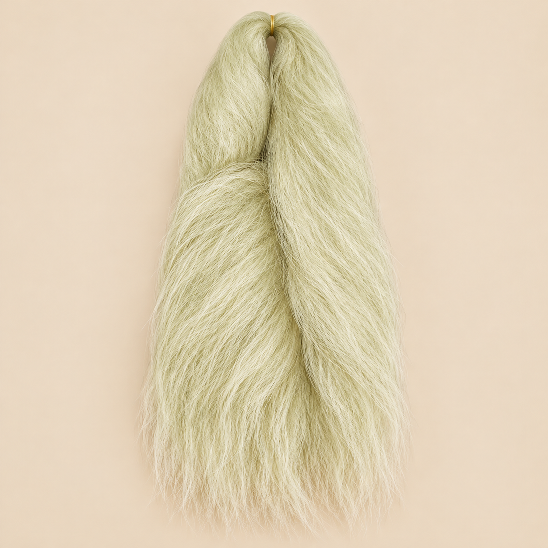 Jumbo Braid 100% Kanekalon BraidOrDie, kleur 613, beige achtergrond