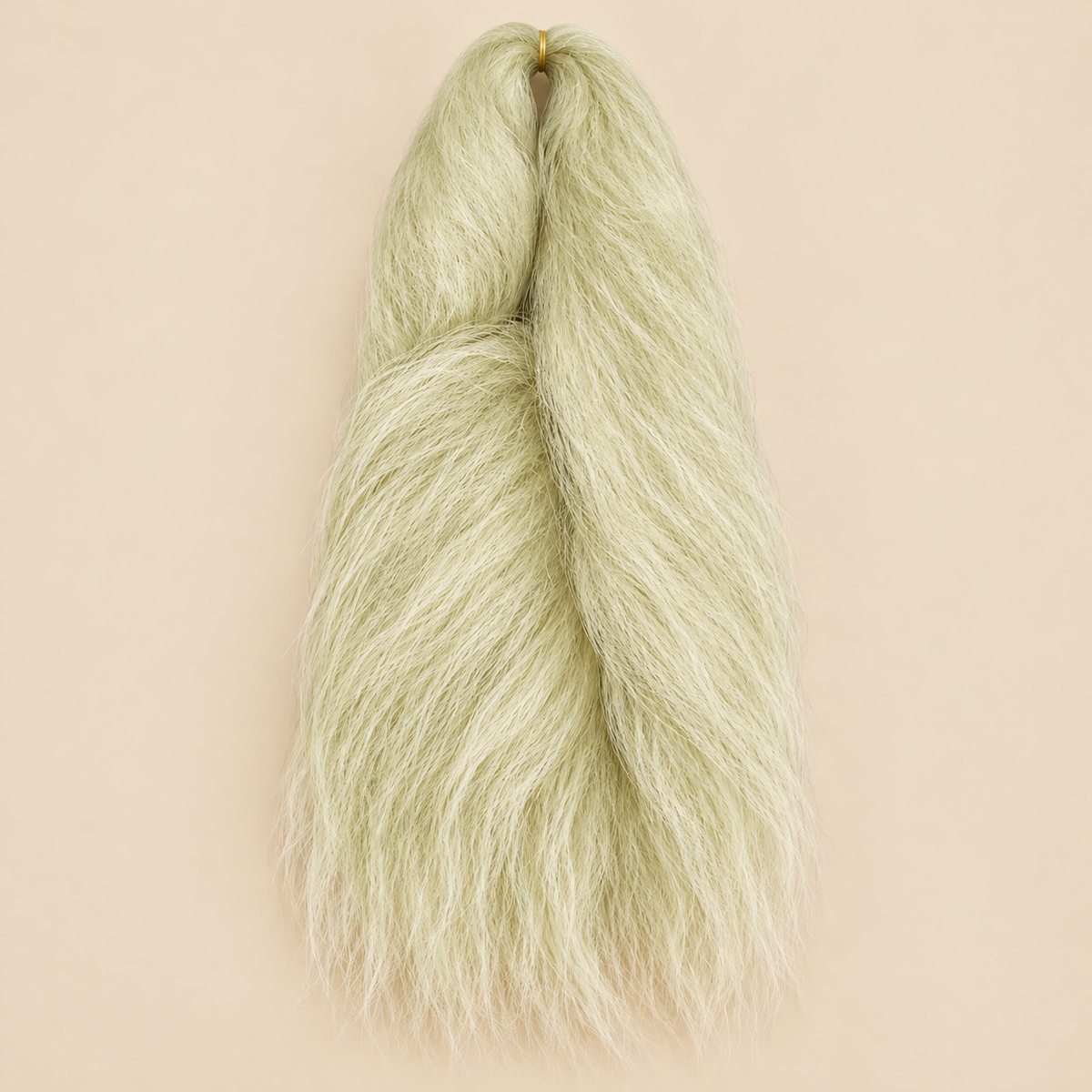 Jumbo Braid 100% Kanekalon BraidOrDie, kleur 613, beige achtergrond
