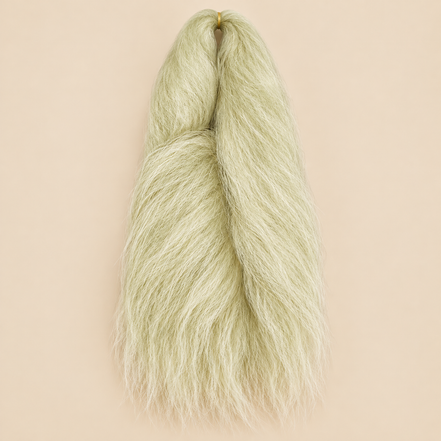Jumbo Braid 100% Kanekalon BraidOrDie, kleur 613, beige achtergrond