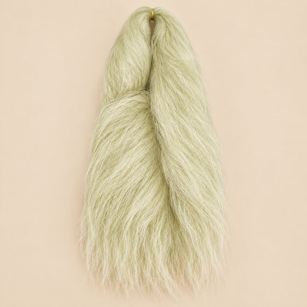 Jumbo Braid 100% Kanekalon BraidOrDie, kleur 613, beige achtergrond