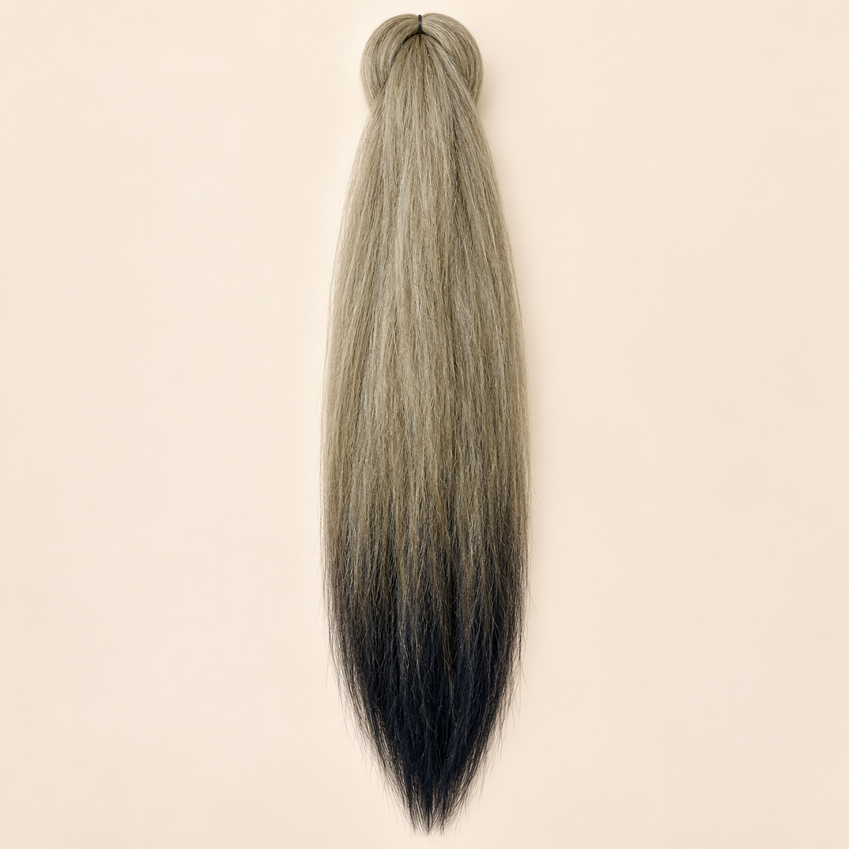 Jumbo Braid Pre-Stretched RastAfri 65 cm – Honingzilver-zwart (BT.HoneySil/1B) – De HaarBoetiek