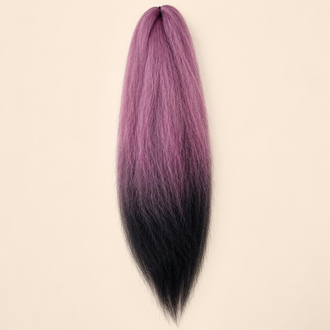 Jumbo Braid Pre-Stretched RastAfri 65 cm – Felroze-zwart (BT.HotPink/1B) – De HaarBoetiek
