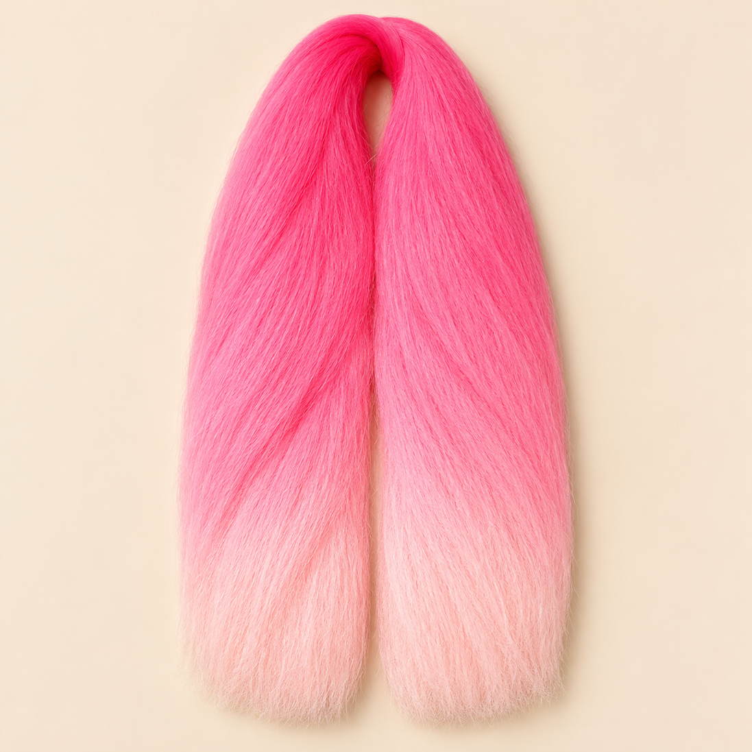 Jumbo Braid BraidOrDie 60 cm – Felroze-lichtroze (OmHotPink/Pink) – De HaarBoetiek