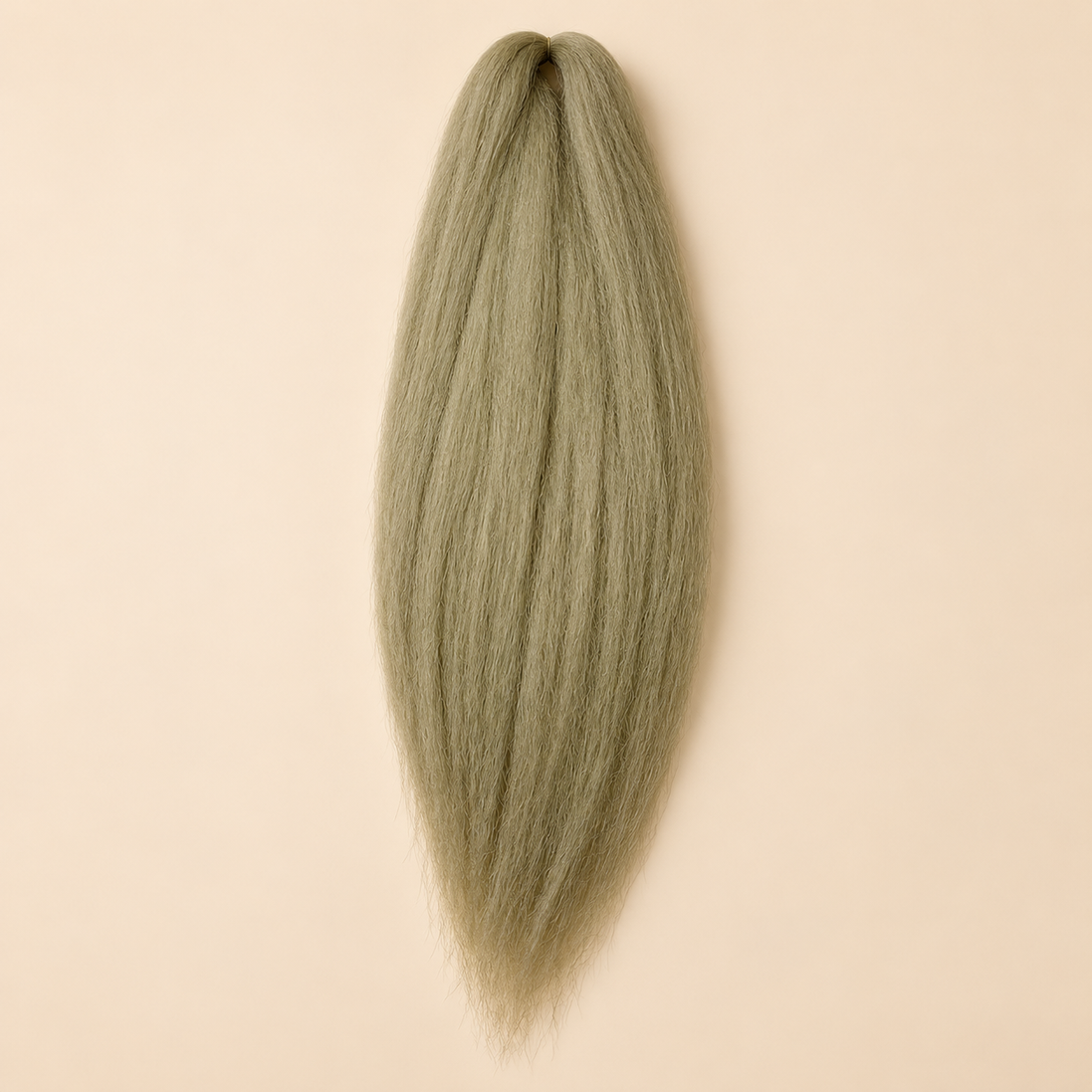 Jumbo Braid Pre-Stretched BraidOrDie 70 cm – 16 asblond op beige achtergrond