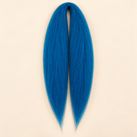 Jumbo Braid Pre-Stretched BraidOrDie 70 cm – Petrolblauw (Petrol Blue) – De HaarBoetiek