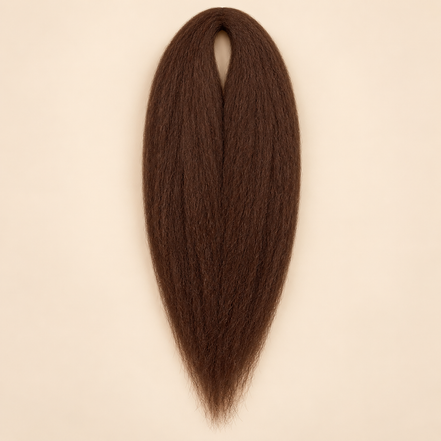 Jumbo Braid Pre-Stretched BraidOrDie 70 cm – Kastanjebruin (6) – De HaarBoetiek