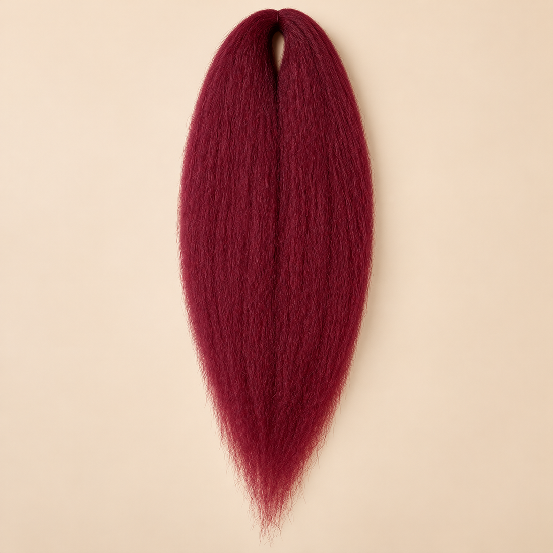 Jumbo Braid Pre-Stretched BraidOrDie 70 cm – Bordeauxrood (Bug) – De HaarBoetiek