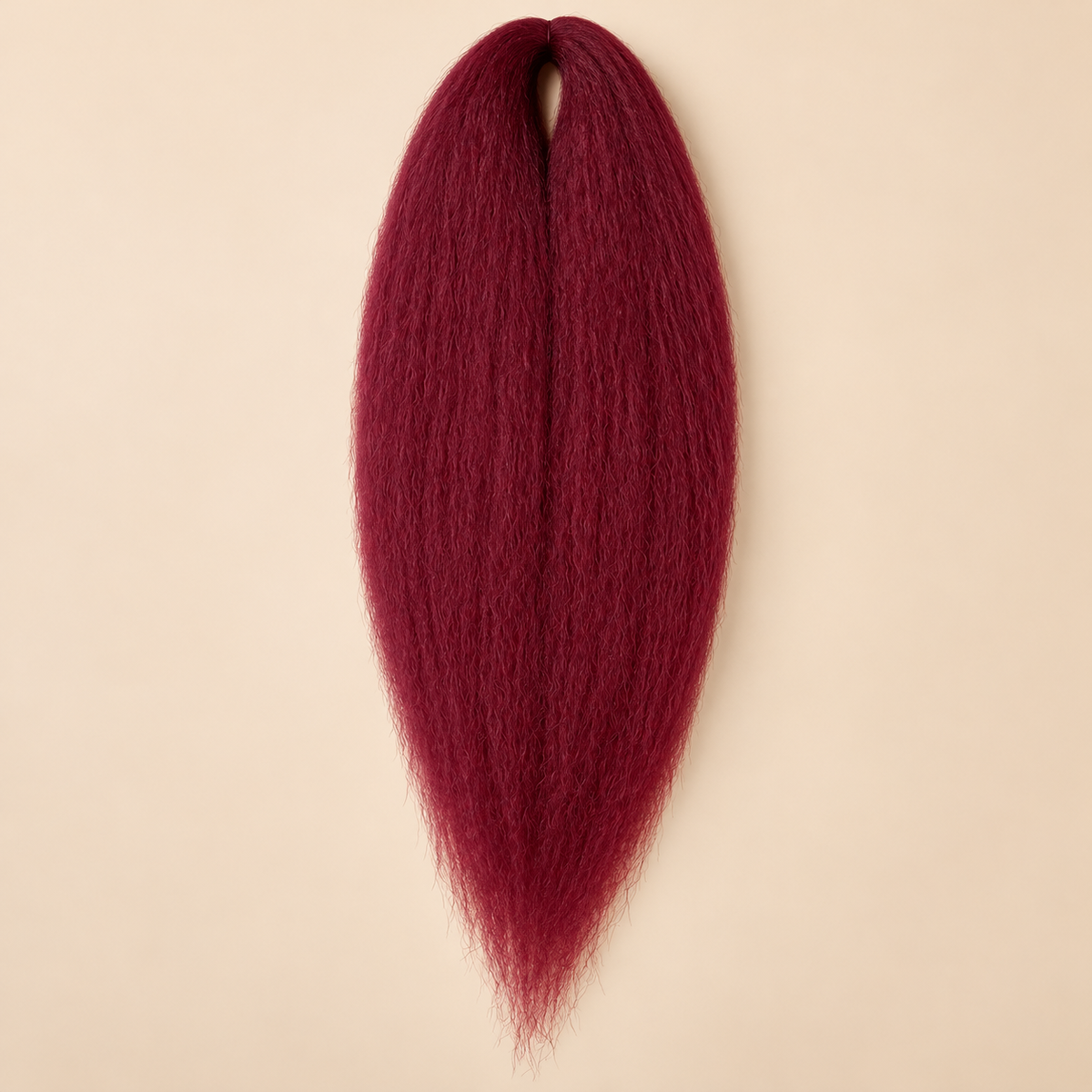 Jumbo Braid Pre-Stretched BraidOrDie 70 cm – Bordeauxrood (Bug) – De HaarBoetiek