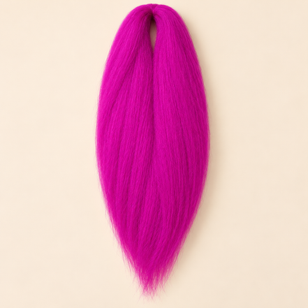 Jumbo Braid Pre-Stretched BraidOrDie 70 cm – Magentaroze (Magenta) – De HaarBoetiek