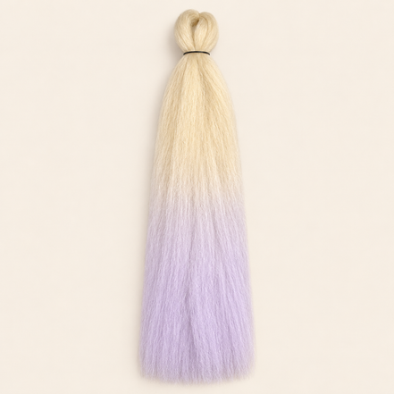 Jumbo Braid BraidOrDie 60 cm – Lichtblond-lavendel (613/Lavender) – De HaarBoetiek