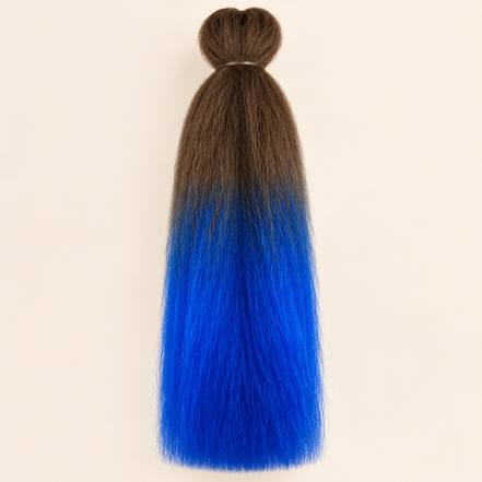 Jumbo Braid BraidOrDie 60 cm – Lichtbruin-lichtblauw (8/L-Blue) – De HaarBoetiek