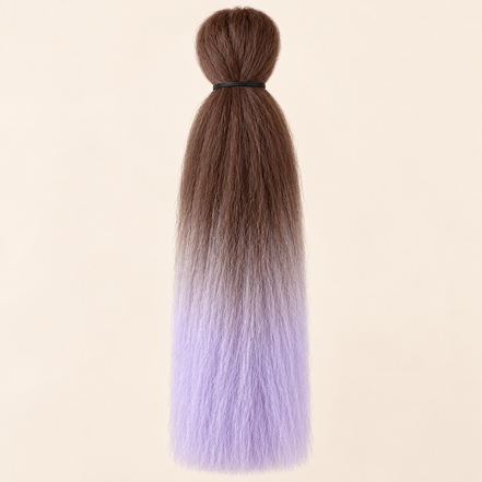 Jumbo Braid BraidOrDie 60 cm – Lichtbruin-lavendel (8/Lavender) – De HaarBoetiek