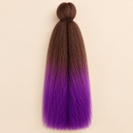 Jumbo Braid BraidOrDie 60 cm – Lichtbruin-lichtpaars (8/L-Purple) – De HaarBoetiek