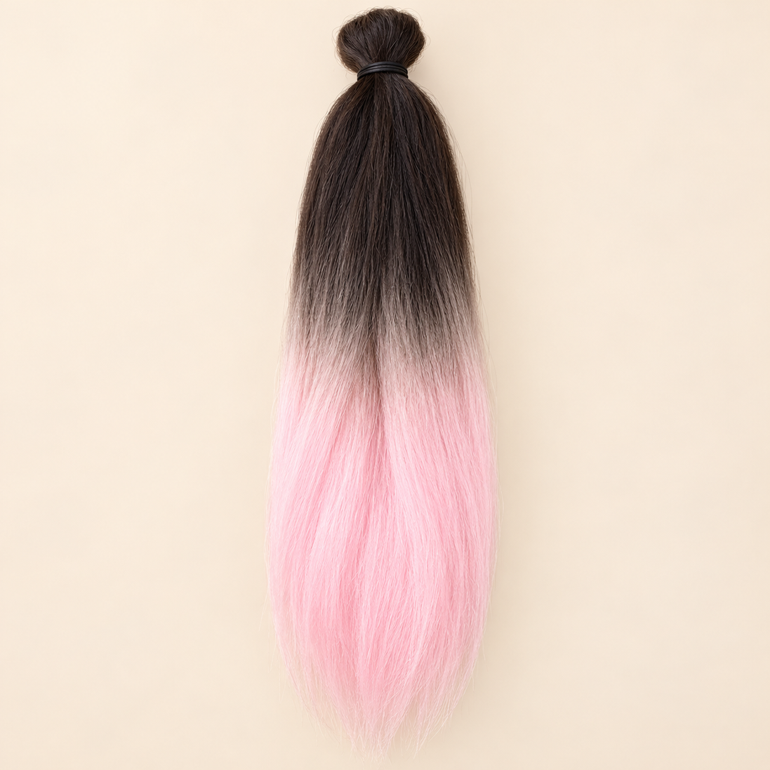 Jumbo Braid BraidOrDie 60 cm – Bruin-lichtroze (4/L-Pink) – De HaarBoetiek