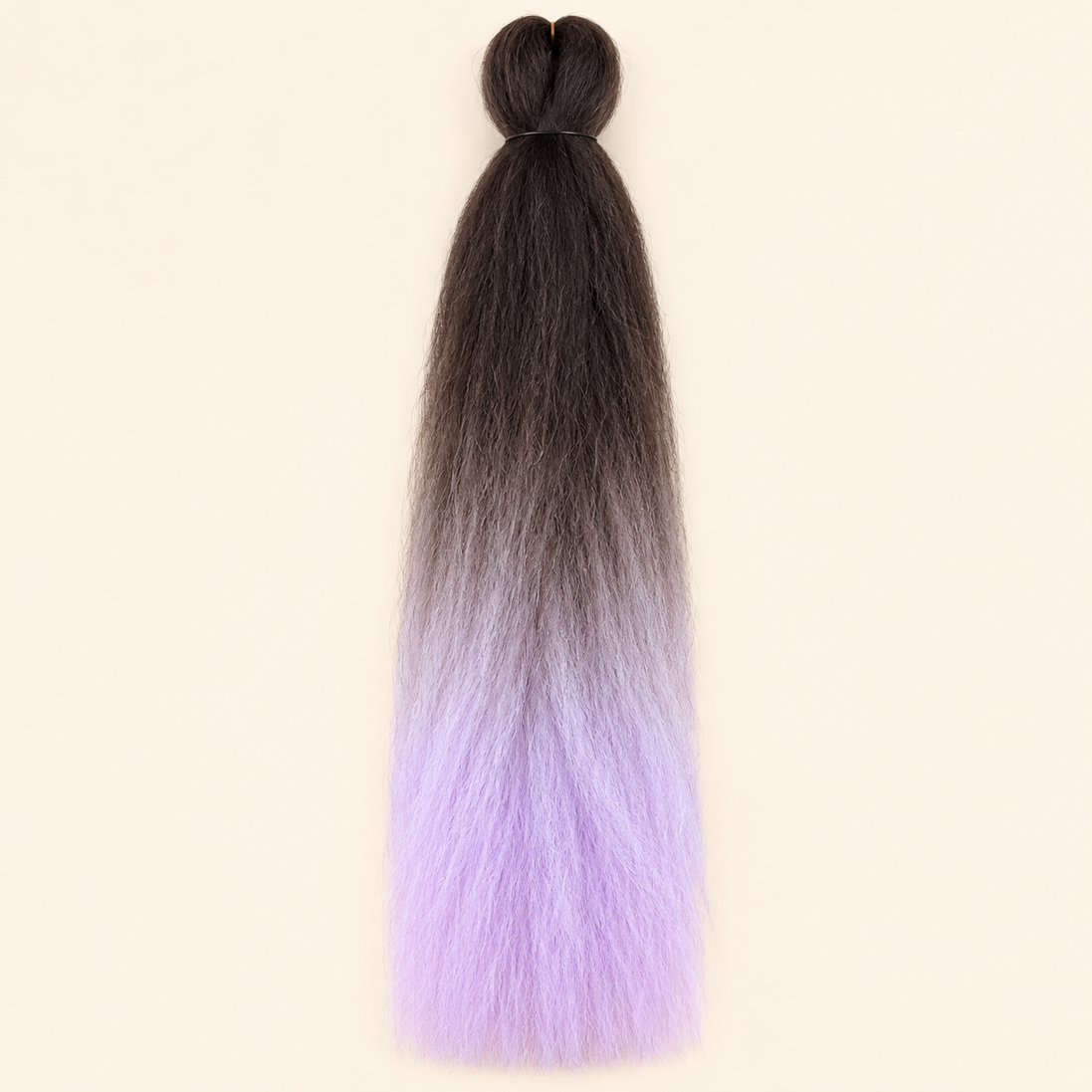 Jumbo Braid BraidOrDie 60 cm – Donkerbruin-lavendel (4/Lavender) – De HaarBoetiek