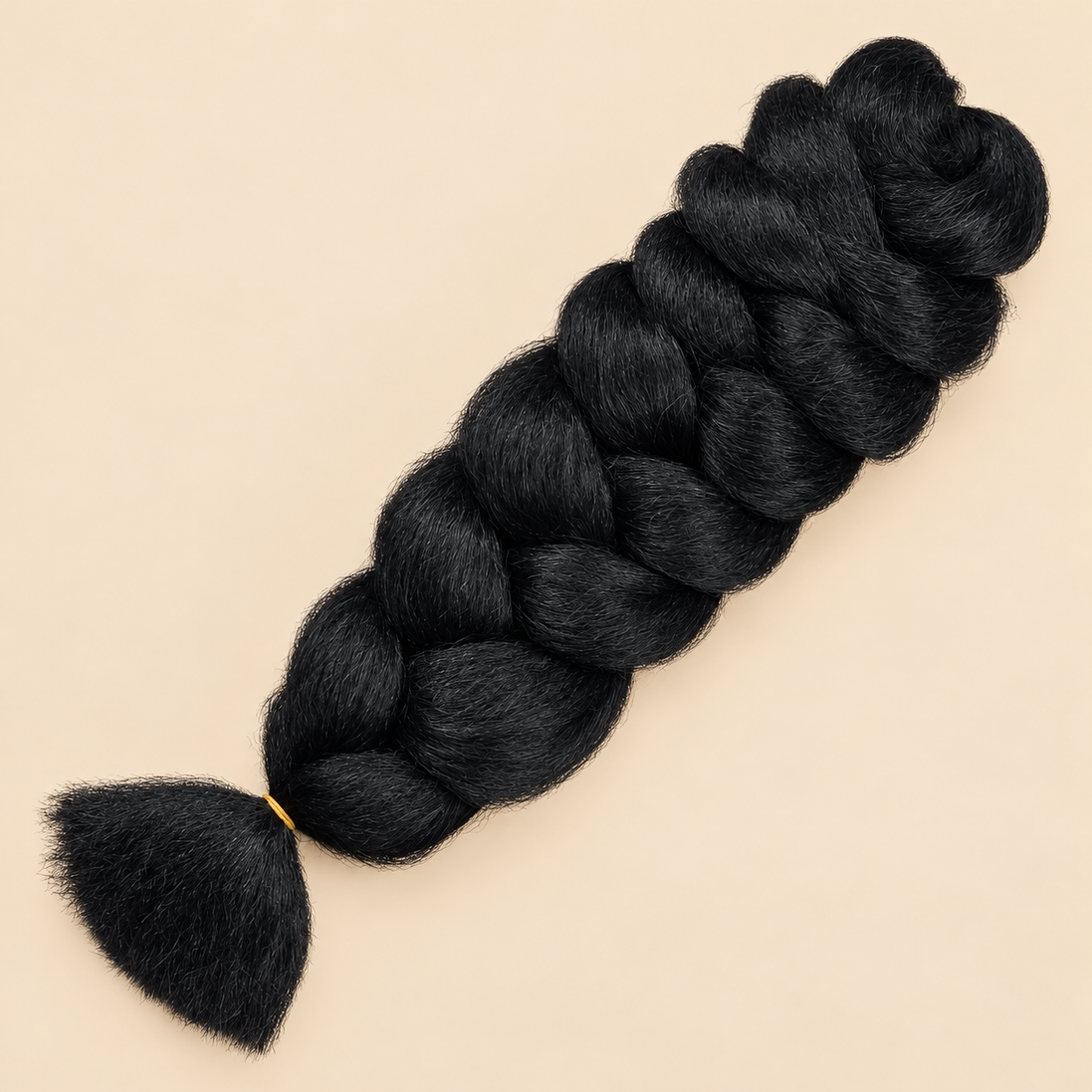 Jumbo Braid 100% Kanekalon XXL BraidOrDie, kleur 1, 100 cm, 165 gram