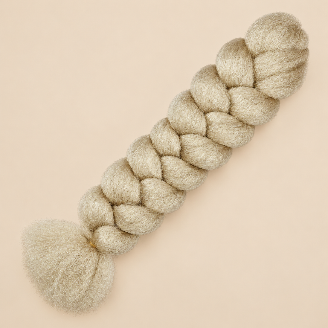 Jumbo Braid 100% Kanekalon XXL BraidOrDie, kleur Platinum Blonde, 100 cm, 165 gram