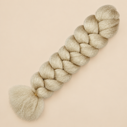 Jumbo Braid 100% Kanekalon XXL BraidOrDie, kleur Platinum Blonde, 100 cm, 165 gram