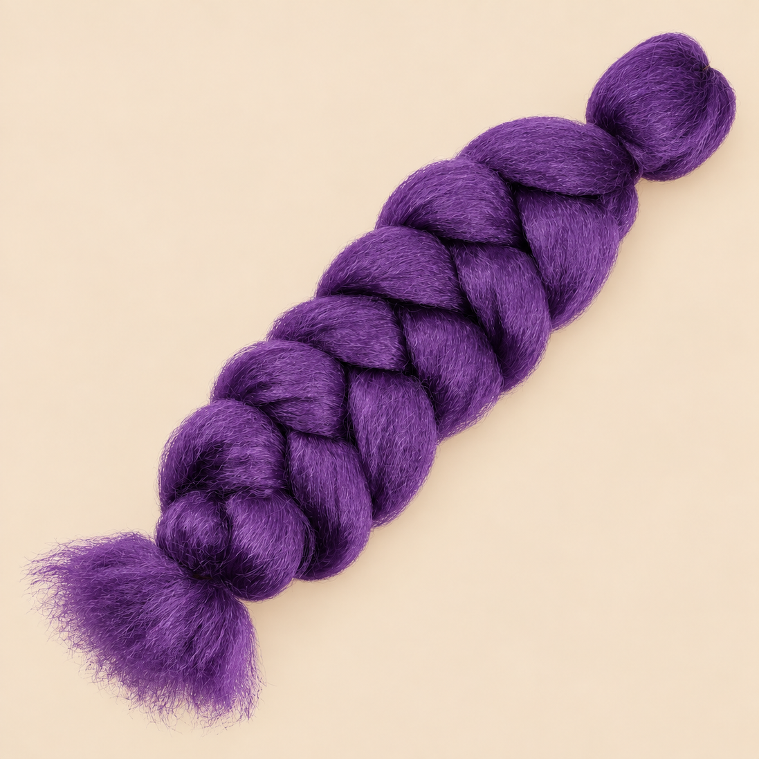 Jumbo Braid 100% Kanekalon XXL BraidOrDie, kleur Dark Purple, 100 cm, 165 gram