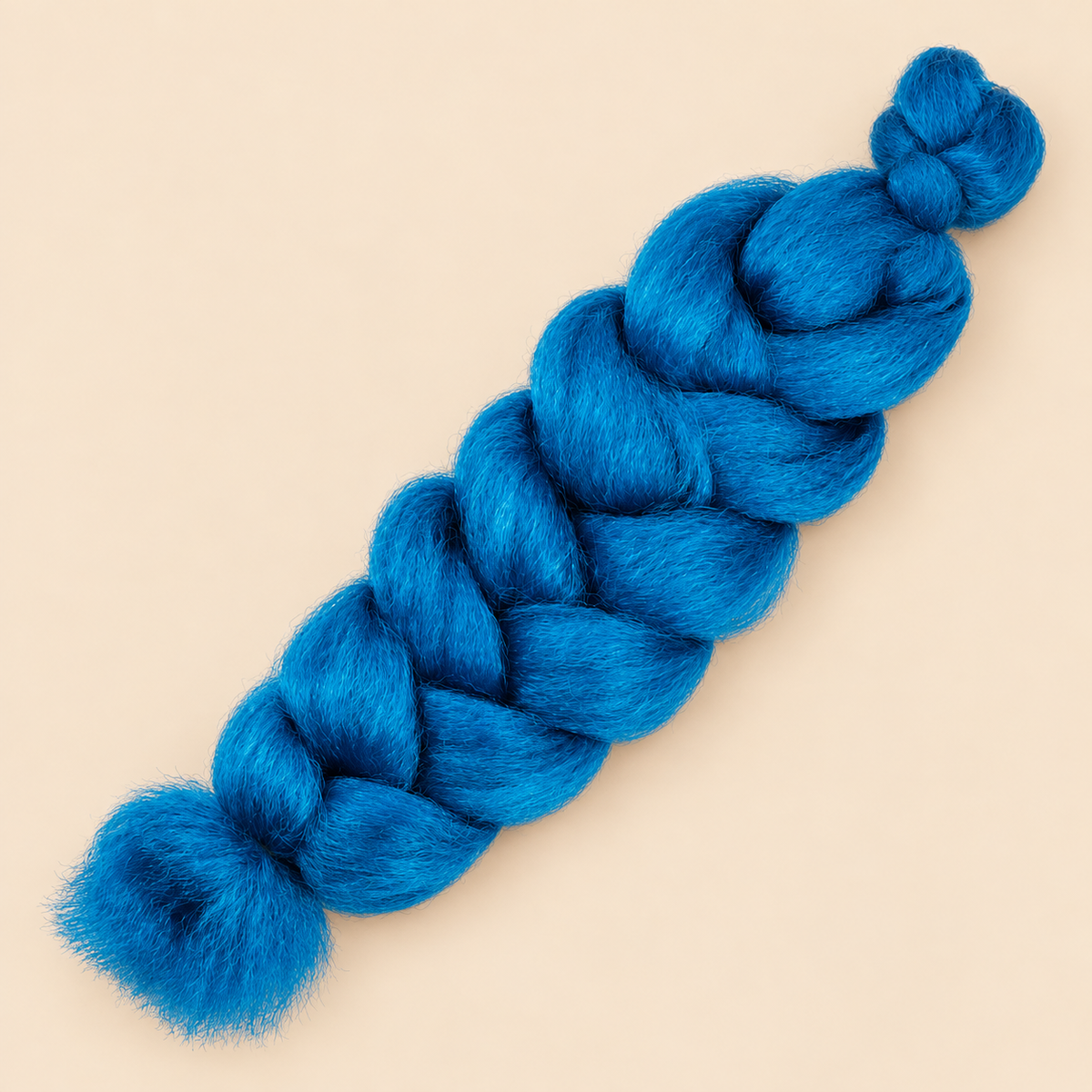 Jumbo Braid 100% Kanekalon XXL BraidOrDie, kleur Petrol Blue, 100 cm, 165 gram