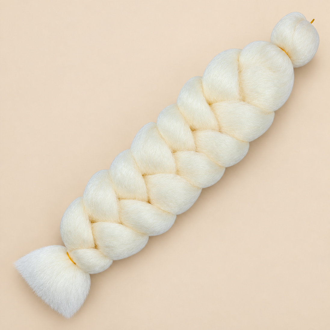 Jumbo Braid 100% Kanekalon XXL BraidOrDie, kleur Pear White, 100 cm, 165 gram
