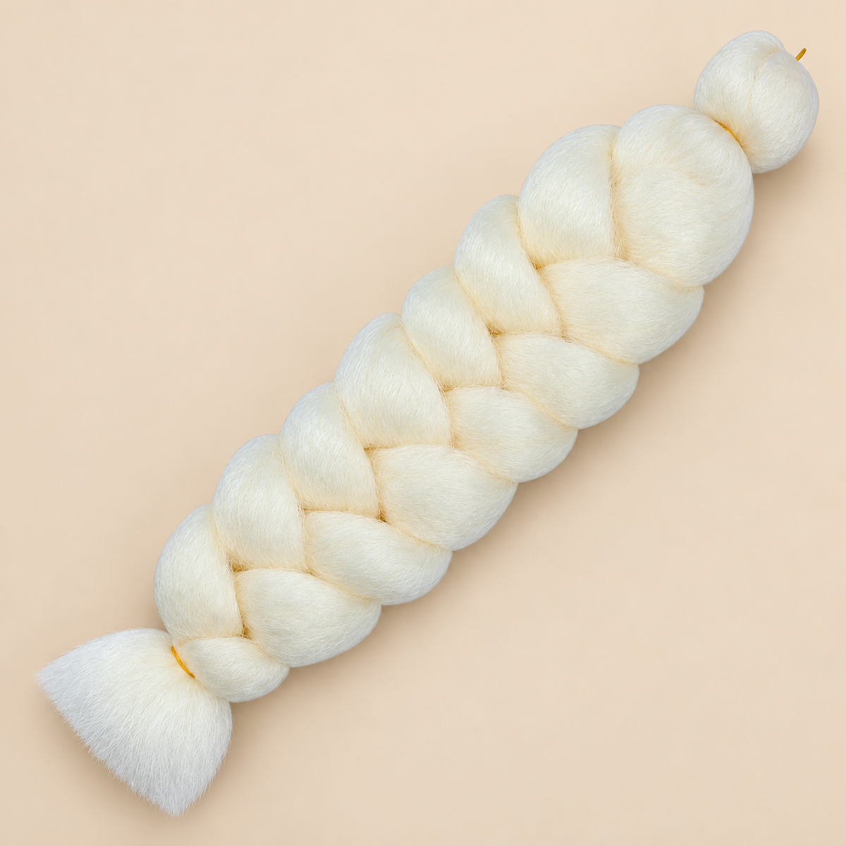 Jumbo Braid 100% Kanekalon XXL BraidOrDie, kleur Pear White, 100 cm, 165 gram