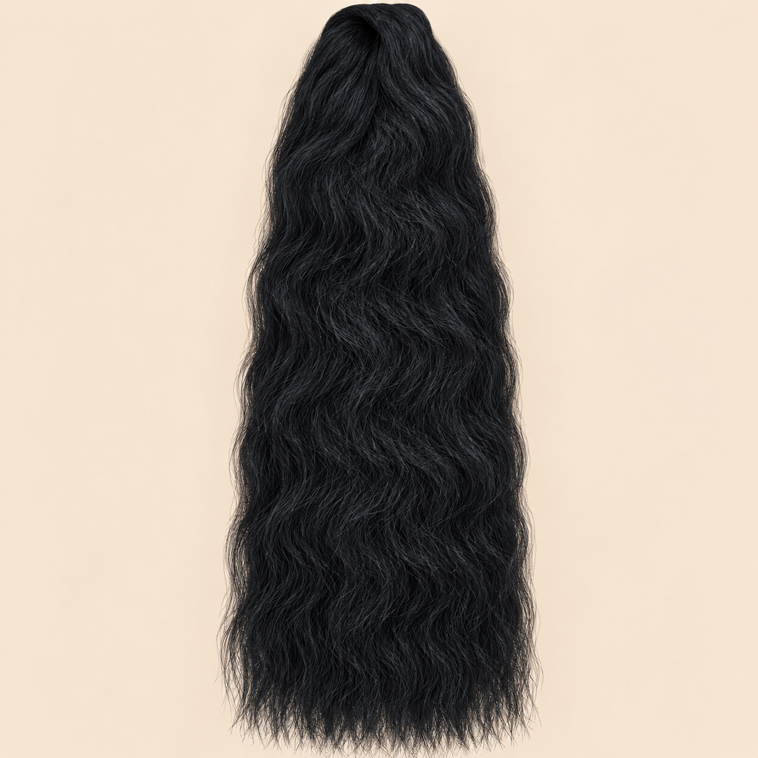 Jumbo Braid 100% Kanekalon XXL Rapunsel, kleur 1, 110 cm dubbelgevouwen