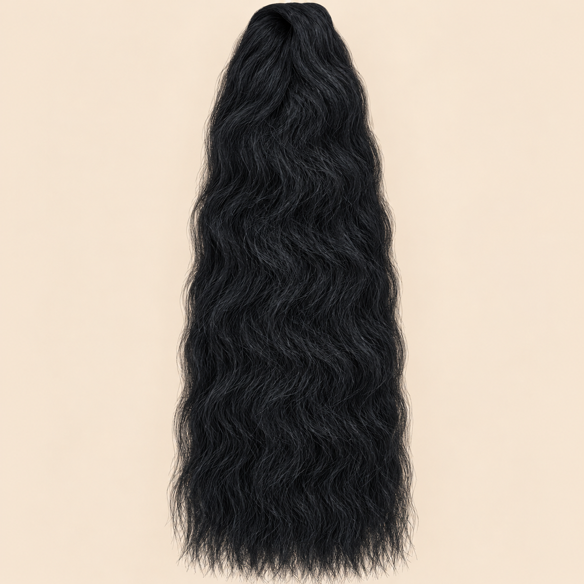 Jumbo Braid 100% Kanekalon XXL Rapunsel, kleur 1, 110 cm dubbelgevouwen
