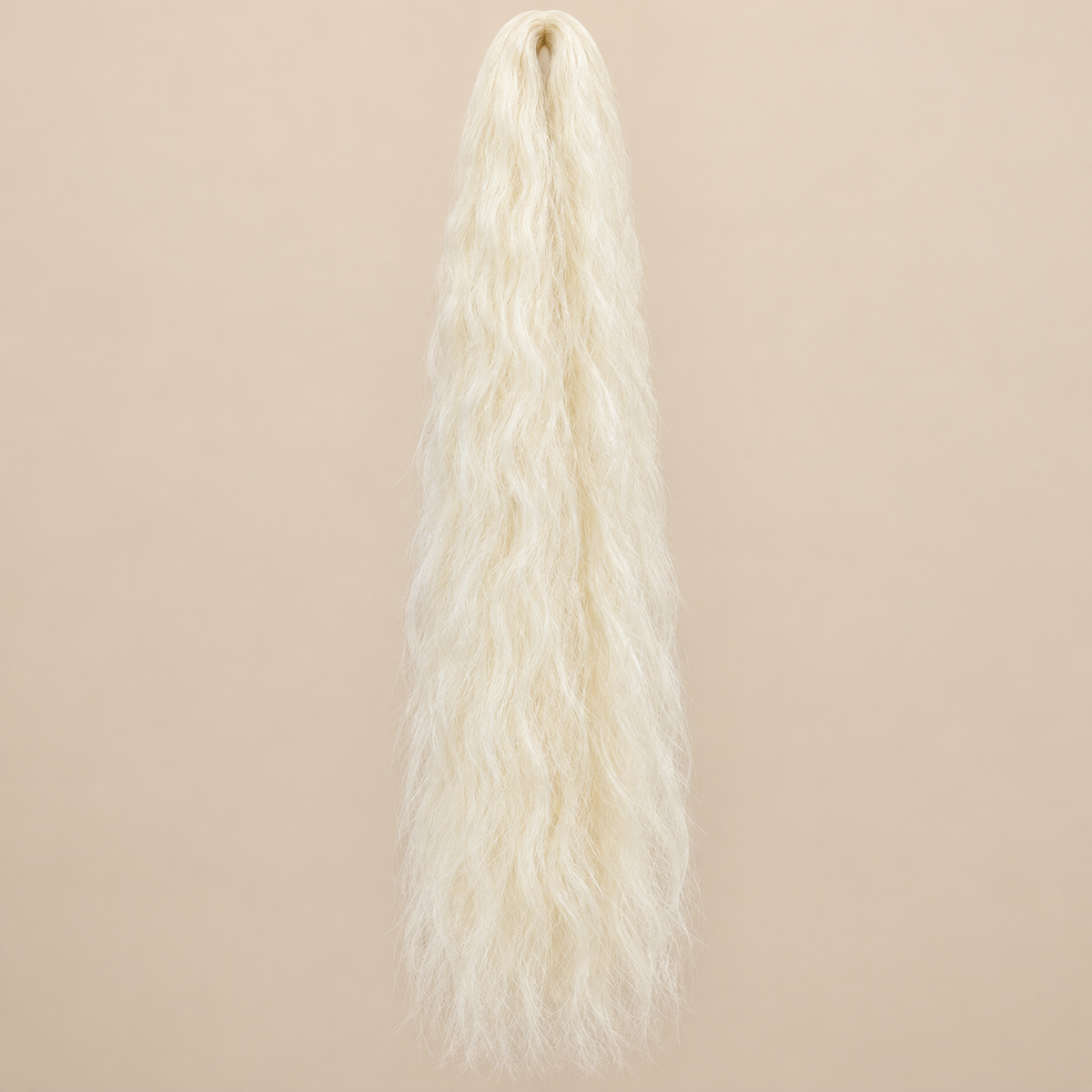 Jumbo Braid 100% Kanekalon XXL Rapunsel, kleur 1001, 110 cm dubbelgevouwen