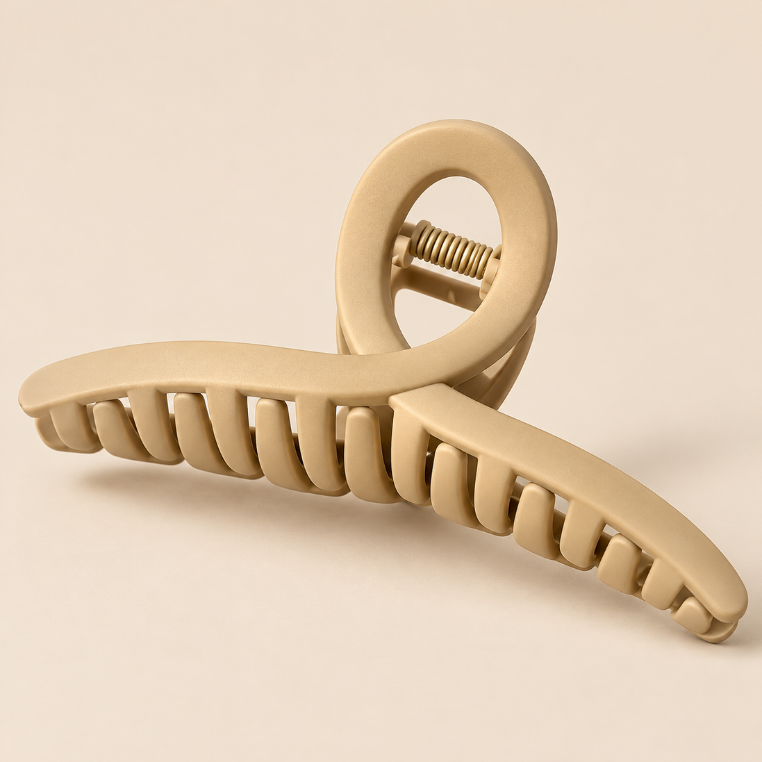 Lus Haarklem Beige – 1 Stuk – De HaarBoetiek