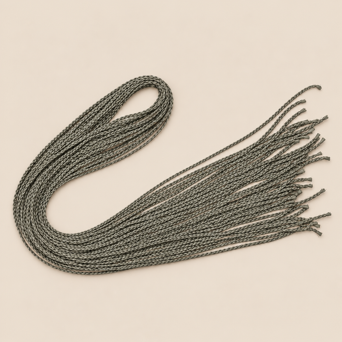 Micro Zizi vlechtjes 70 cm – asblond licht (101A) – De HaarBoetiek