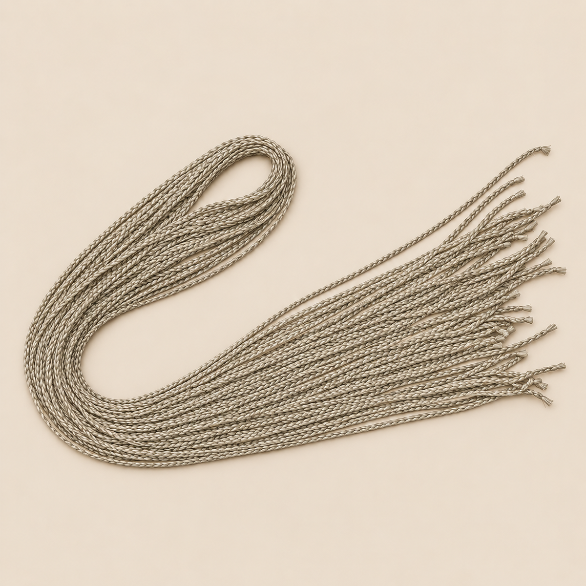 Micro Zizi vlechtjes 70 cm – beige blond (22) – De HaarBoetiek