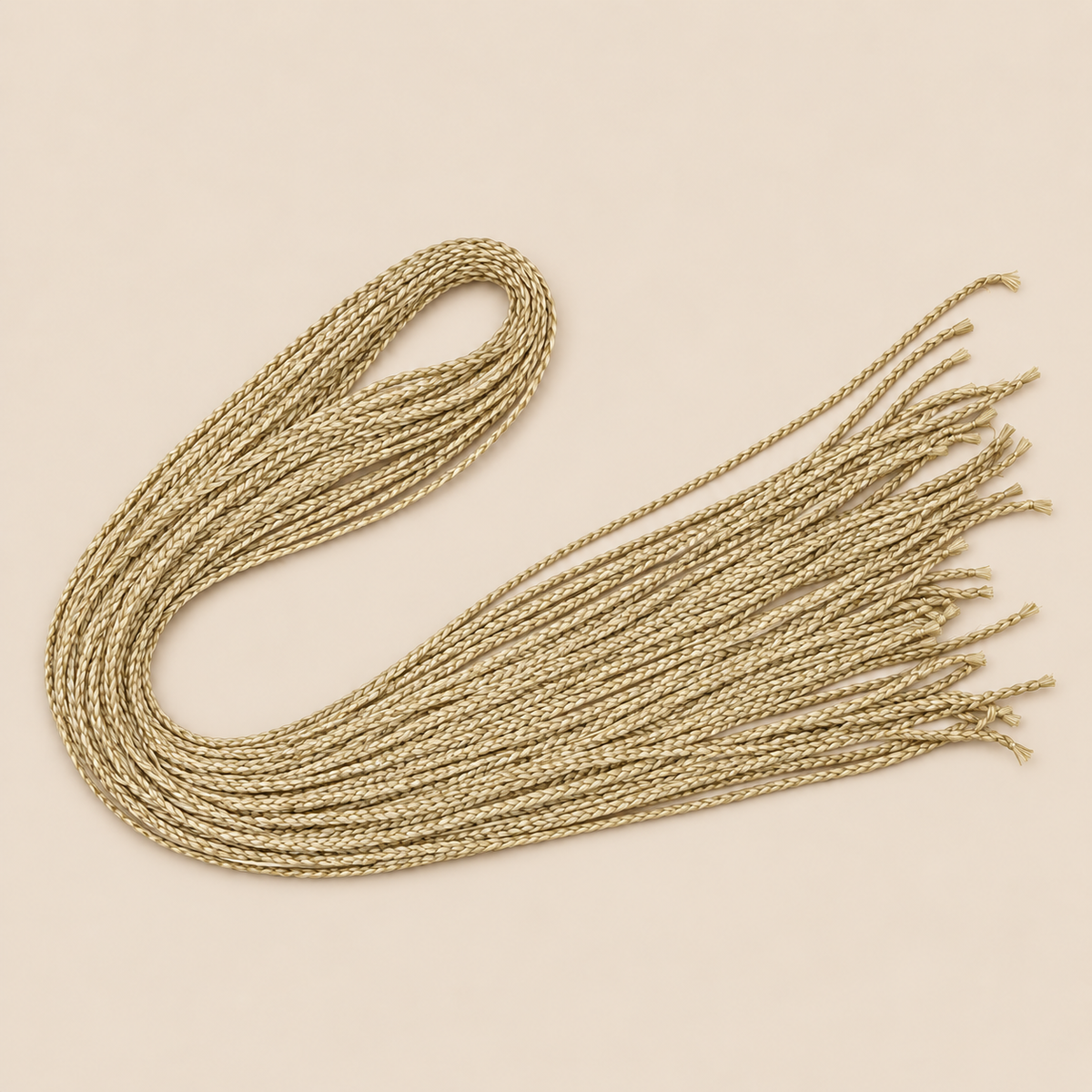 Micro Zizi vlechtjes 70 cm – lichtblond (24) – De HaarBoetiek