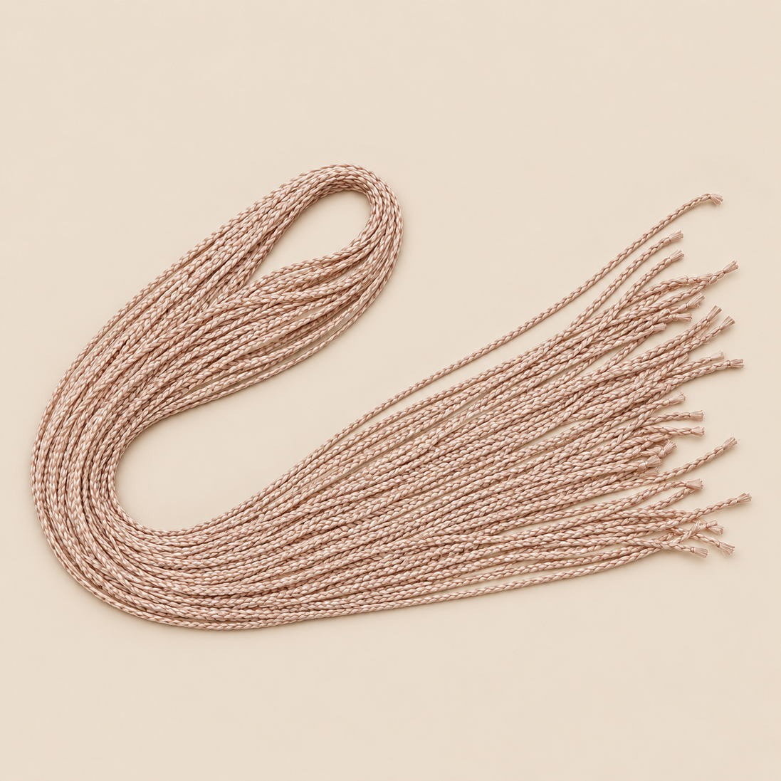 Micro Zizi vlechtjes 70 cm – roze blond (307) – De HaarBoetiek