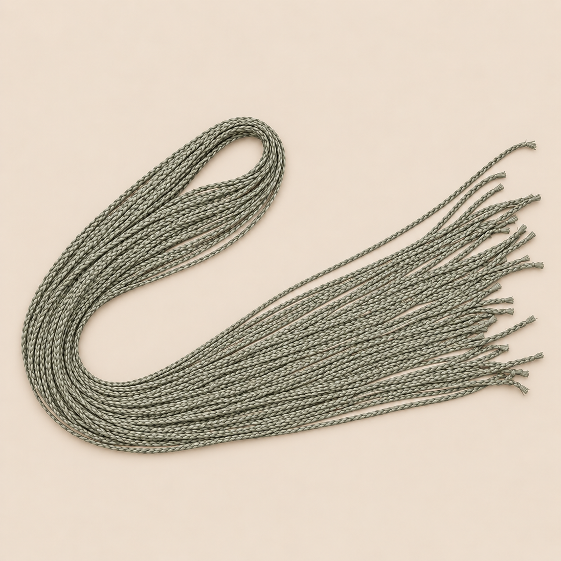 Micro Zizi vlechtjes 70 cm – platinablond (60) – De HaarBoetiek