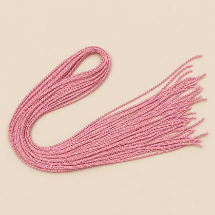 Micro Zizi vlechtjes 70 cm – lichtroze (F11 roze) – De HaarBoetiek