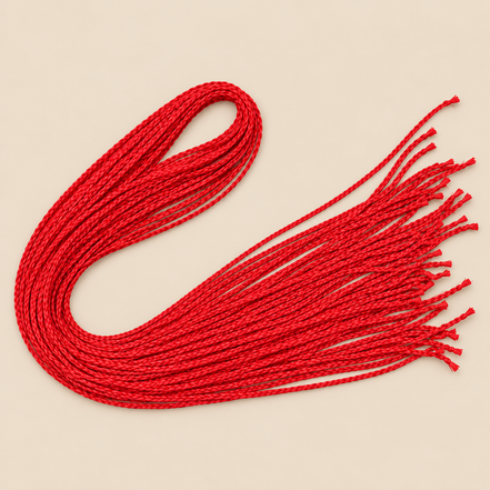 Micro Zizi vlechtjes 70 cm – rood (F19) – De HaarBoetiek