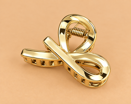 Mini Strik Haarklem – Goud – De HaarBoetiek