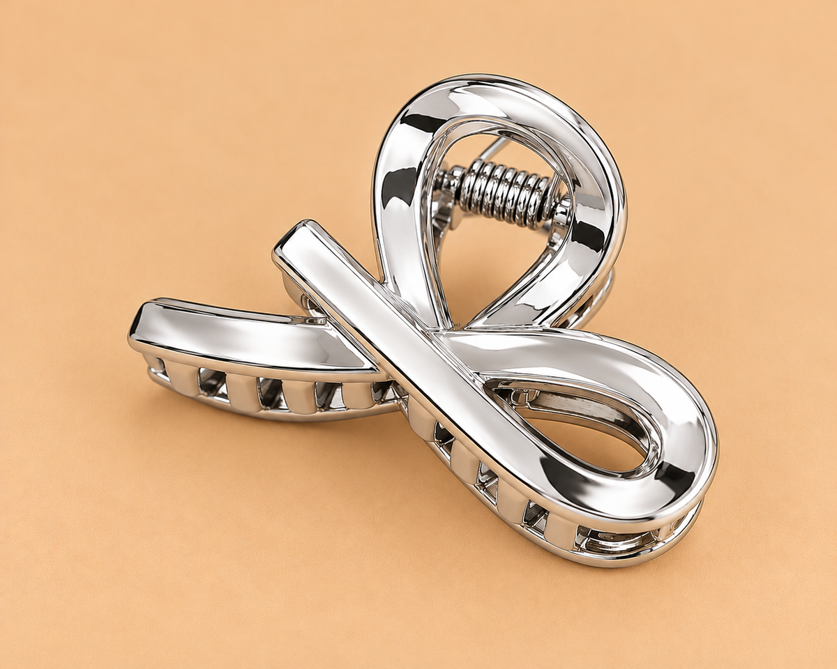 Mini Strik Haarklem – Lichtzilver – De HaarBoetiek