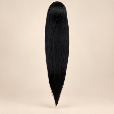 NINI Ponytail 75 cm – Zwart (1)