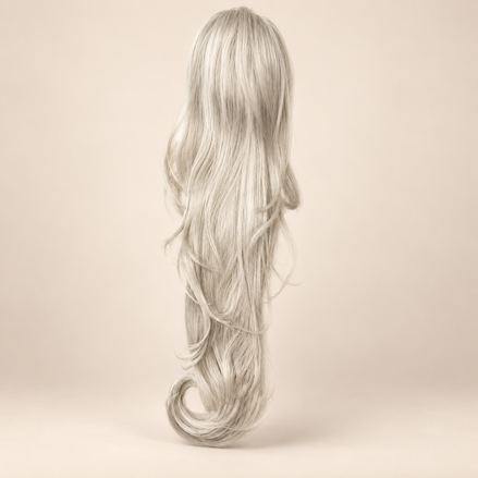 Sugar Ponytail 60 cm – Zilverblond (BLONDE SILVER)