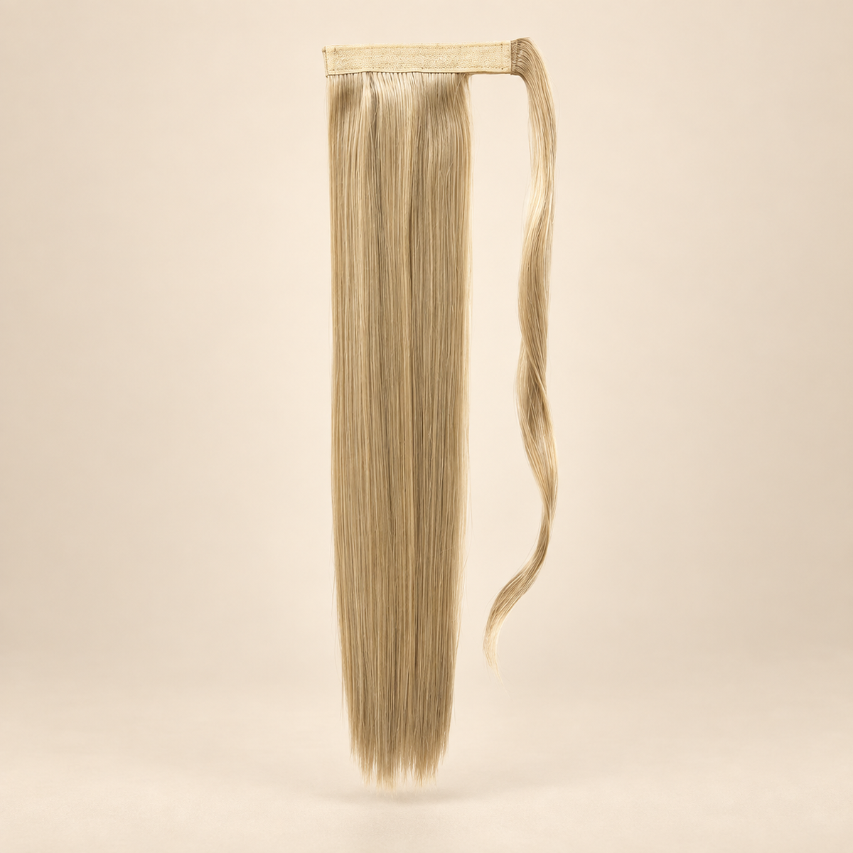 Ponytail met klittenband 60 cm – Lichtblond (14)