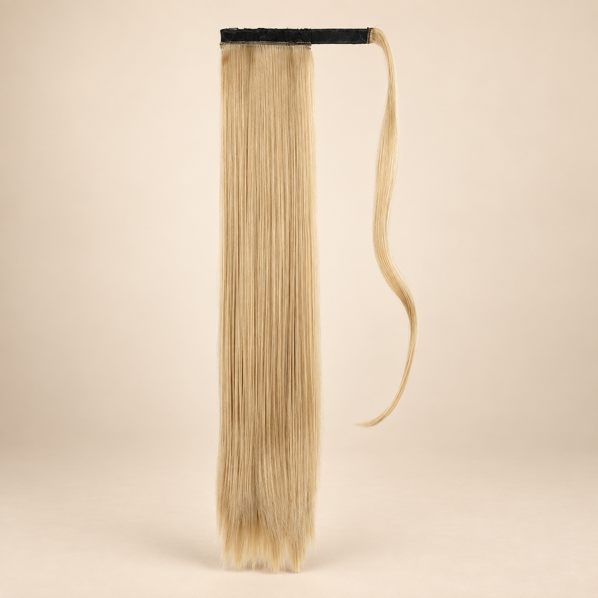 Ponytail met klittenband 60 cm – Lichtblond (18)