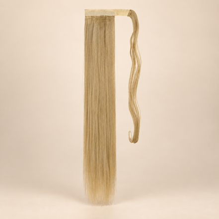 Ponytail met klittenband 60 cm – Beigeblond (24)