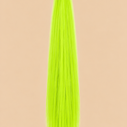 Ponytail Neon Groen – ±66 cm – De HaarBoetiek