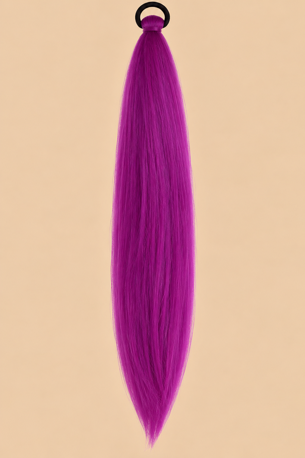 Ponytail Paars – ±65 cm – De HaarBoetiek