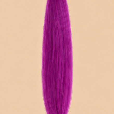 Ponytail Paars – ±65 cm – De HaarBoetiek