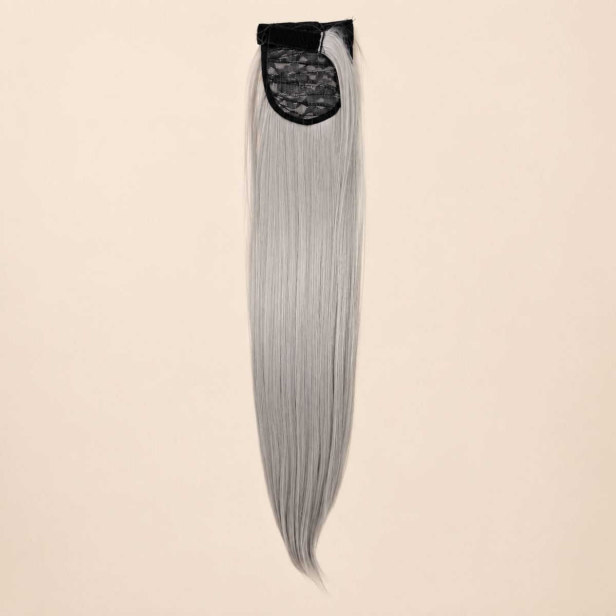 Steile ponytail met klittenband warm blond (Rich Blonde BOD) 60 cm – De HaarBoetiek