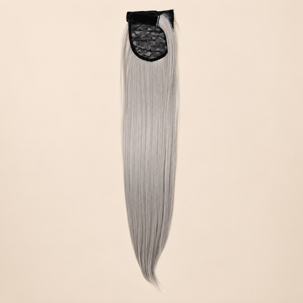 Steile ponytail met klittenband warm blond (Rich Blonde BOD) 60 cm – De HaarBoetiek